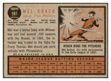 1962 Topps Baseball #581 Mel Roach Phillies NR-MT 468306