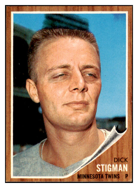 1962 Topps Baseball #532 Dick Stigman Twins NR-MT 468311