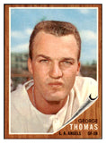 1962 Topps Baseball #525 George Thomas Angels EX-MT 468315