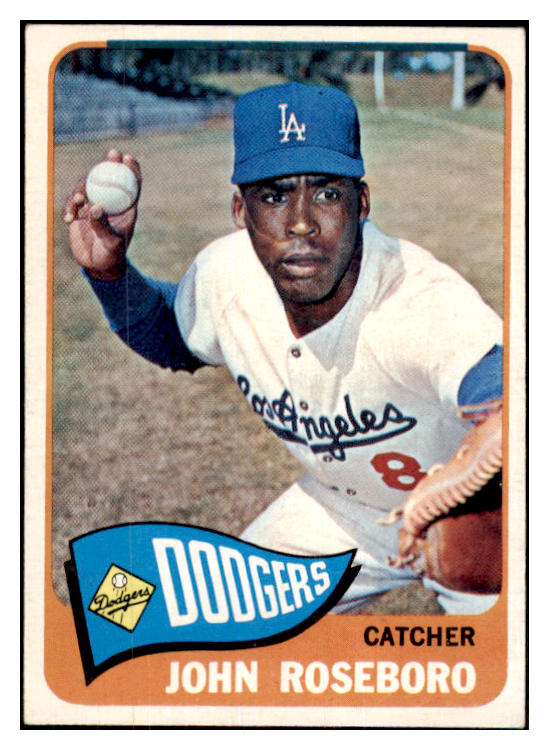 1965 Topps Baseball #405 John Roseboro Dodgers EX-MT 468329
