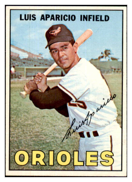 1967 Topps Baseball #060 Luis Aparicio White Sox NR-MT 468335