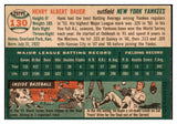 1954 Topps Baseball #130 Hank Bauer Yankees EX 468411