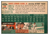1954 Topps Baseball #025 Harvey Kuenn Tigers EX-MT 468412