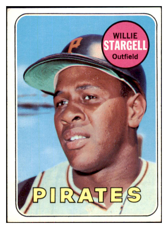 1969 Topps Baseball #545 Willie Stargell Pirates EX-MT 468554