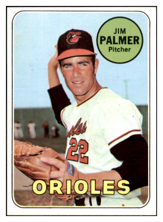 1969 Topps Baseball #573 Jim Palmer Orioles NR-MT 468558