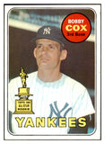 1969 Topps Baseball #237 Bobby Cox Yankees EX 468588