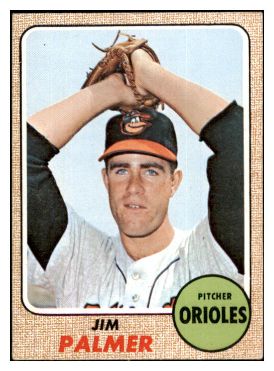 1968 Topps Baseball #575 Jim Palmer Orioles VG-EX 468589