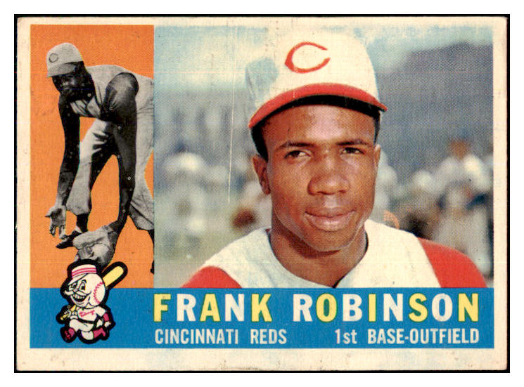 1960 Topps Baseball #490 Frank Robinson Reds VG-EX 468620