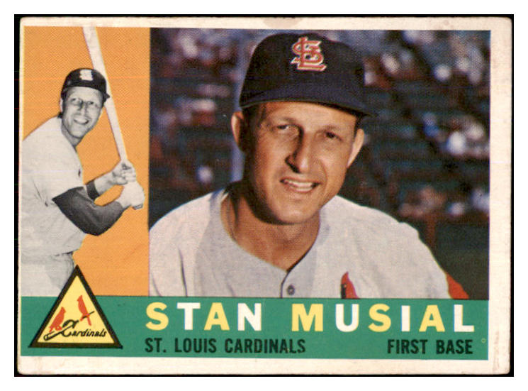 1960 Topps Baseball #250 Stan Musial Cardinals VG-EX 468633