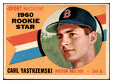 1960 Topps Baseball #148 Carl Yastrzemski Red Sox VG 468636