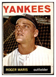 1964 Topps Baseball #225 Roger Maris Yankees VG 468654