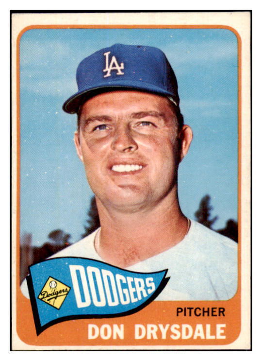 1965 Topps Baseball #260 Don Drysdale Dodgers EX-MT 468671