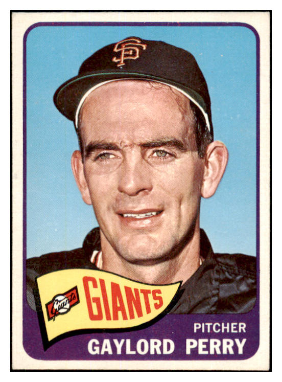 1965 Topps Baseball #193 Gaylord Perry Giants EX-MT 468674