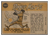 1960 Topps Baseball #565 Roger Maris A.S. Yankees VG 468684