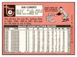 1969 Topps Baseball #050 Roberto Clemente Pirates EX+/EX-MT 468696