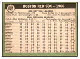 1967 Topps Baseball #604 Boston Red Sox Team EX+/EX-MT 468712