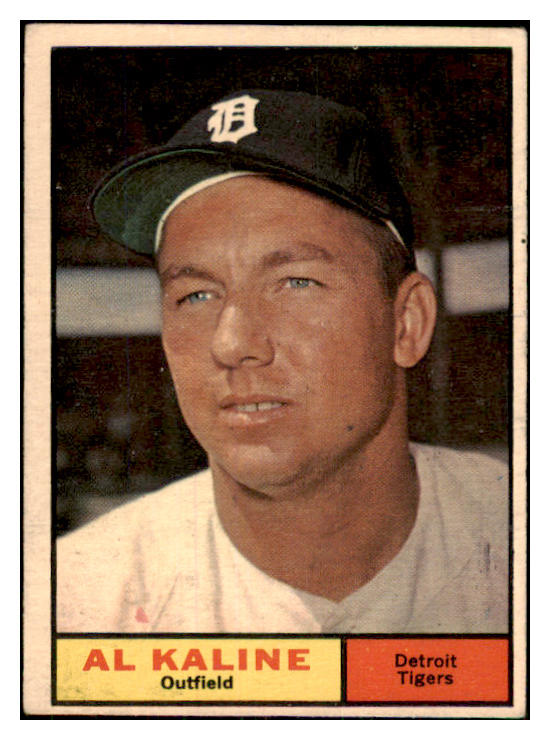1961 Topps Baseball #429 Al Kaline Tigers VG-EX 468723