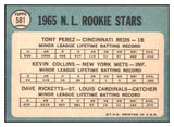 1965 Topps Baseball #581 Tony Perez Reds EX 468728