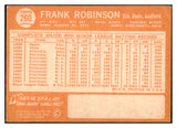 1964 Topps Baseball #260 Frank Robinson Reds VG 468738