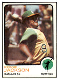 1973 Topps Baseball #255 Reggie Jackson A's VG 468752