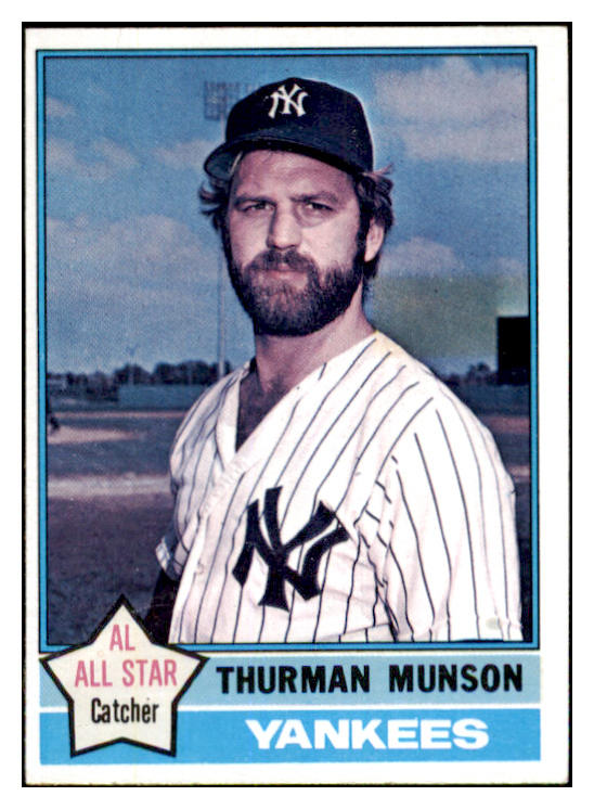 1976 Topps Baseball #650 Thurman Munson Yankees EX-MT 468764