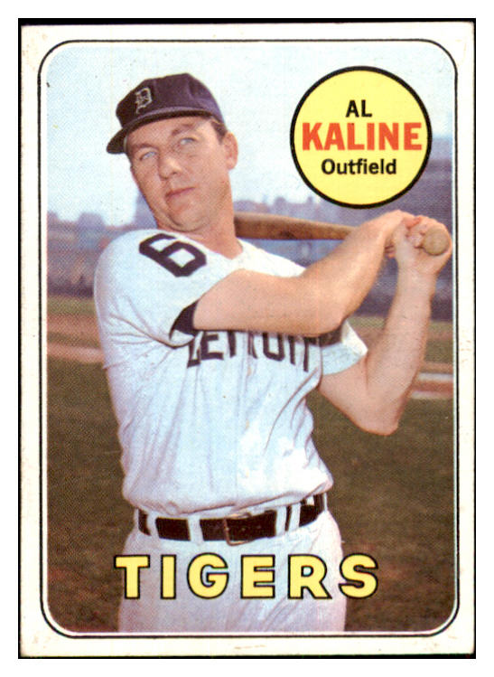 1969 Topps Baseball #410 Al Kaline Tigers EX+/EX-MT 468779