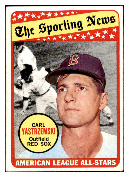 1969 Topps Baseball #425 Carl Yastrzemski A.S. Red Sox EX 468786