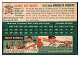 1954 Topps Baseball #102 Gil Hodges Dodgers VG-EX 468795