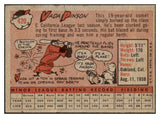 1958 Topps Baseball #420 Vada Pinson Reds EX 468826
