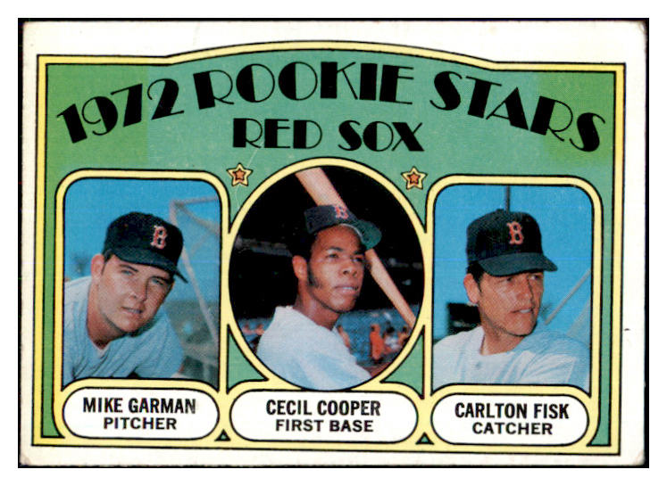 1972 Topps Baseball #079 Carlton Fisk Red Sox VG-EX 468830