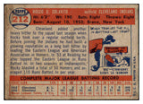 1957 Topps Baseball #212 Rocky Colavito Indians VG-EX 468835