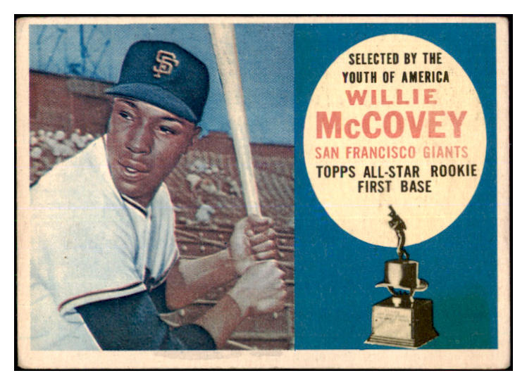 1960 Topps Baseball #316 Willie McCovey Giants VG 468842