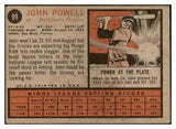 1962 Topps Baseball #099 Boog Powell Orioles VG 468845