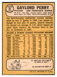 1968 Topps Baseball #085 Gaylord Perry Giants EX-MT 468879