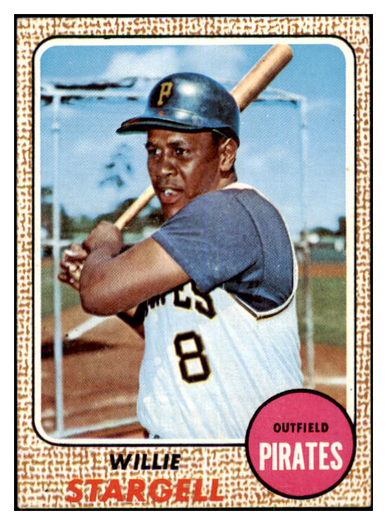 1968 Topps Baseball #086 Willie Stargell Pirates EX-MT 468880