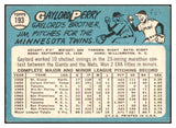 1965 Topps Baseball #193 Gaylord Perry Giants VG-EX 468890