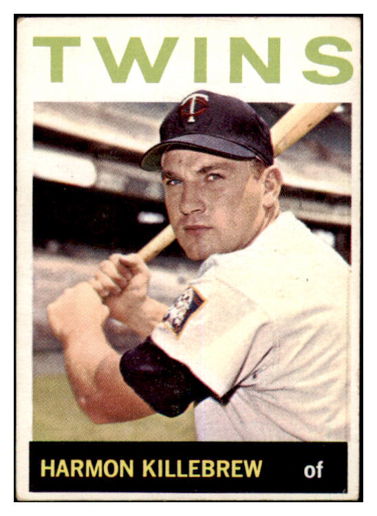 1964 Topps Baseball #177 Harmon Killebrew Twins VG-EX 468906