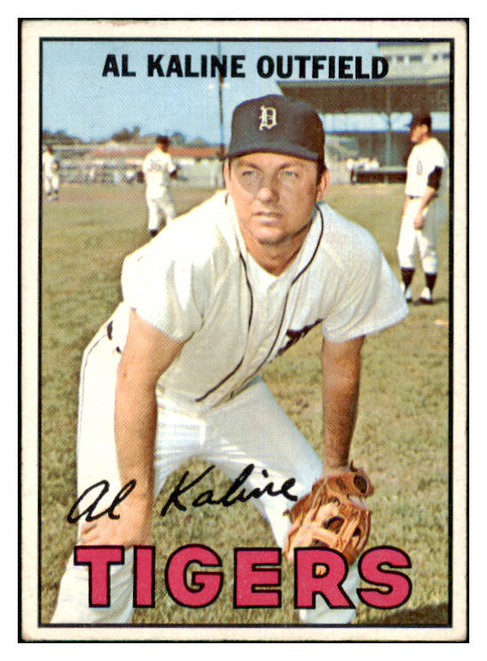 1967 Topps Baseball #030 Al Kaline Tigers VG-EX 468937