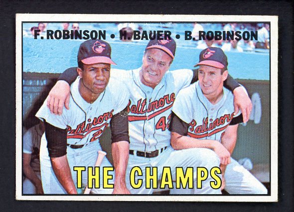 1967 Topps Baseball #001 Brooks Robinson Frank Robinson EX-MT 468939