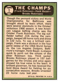 1967 Topps Baseball #001 Brooks Robinson Frank Robinson EX-MT 468939