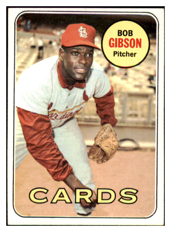 1969 Topps Baseball #200 Bob Gibson Cardinals EX-MT 468942