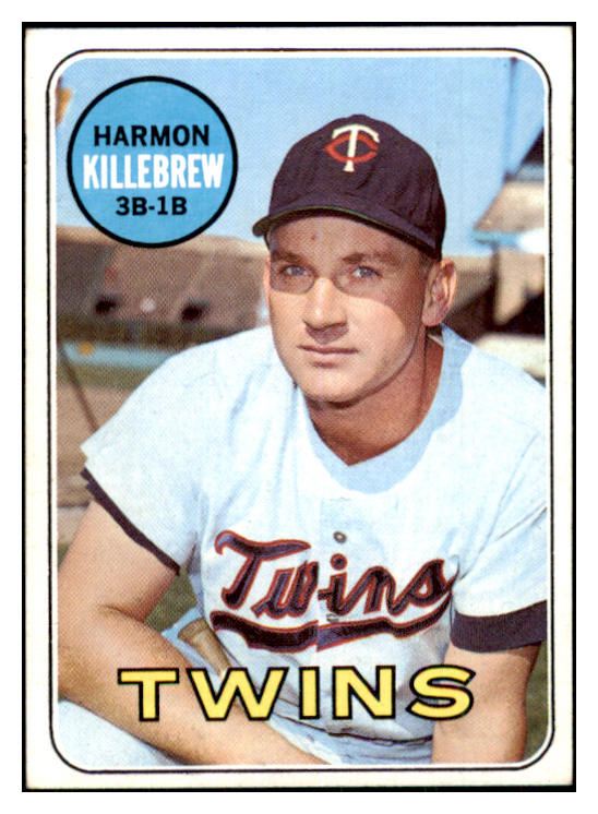 1969 Topps Baseball #375 Harmon Killebrew Twins EX-MT 468952