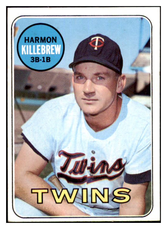 1969 Topps Baseball #375 Harmon Killebrew Twins EX-MT 468997