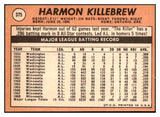 1969 Topps Baseball #375 Harmon Killebrew Twins EX-MT 468997