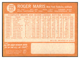 1964 Topps Baseball #225 Roger Maris Yankees EX-MT 469567