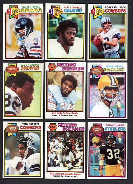 1979 Topps Complete Set EX-MT/NR-MT Campbell Payton Dorsett 469601 ...