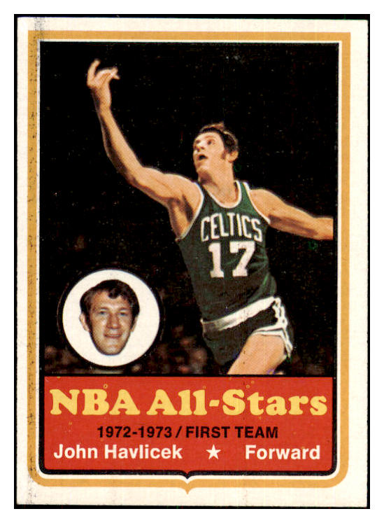 1973 Topps Basketball #020 John Havlicek Celtics EX 469649