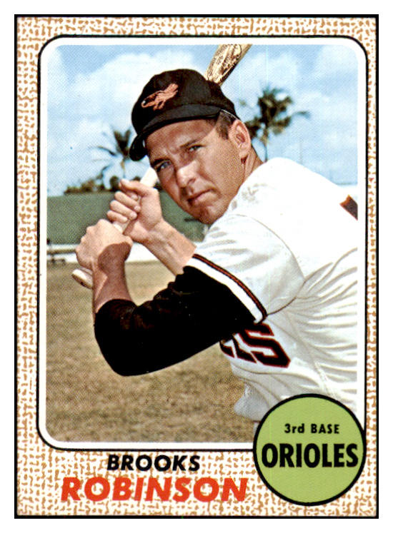 1968 Topps Baseball #020 Brooks Robinson Orioles EX-MT 469678