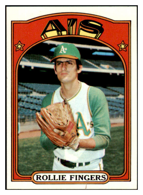 1972 Topps Baseball #241 Rollie Fingers A's NR-MT 469709