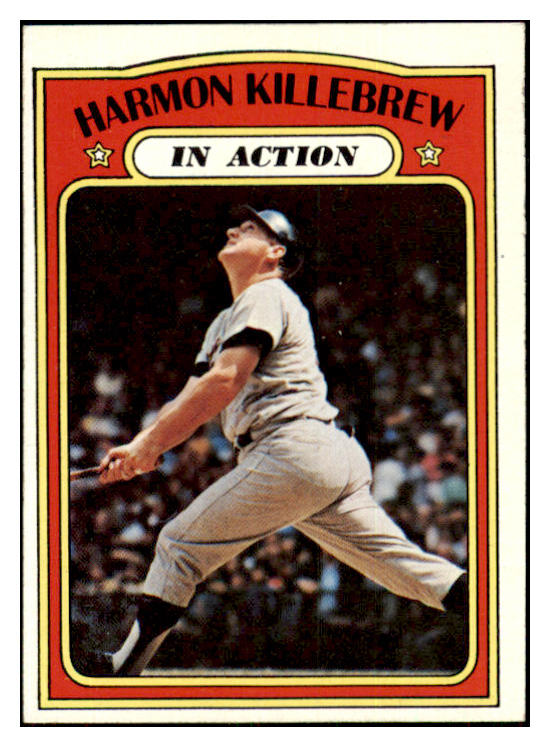 1972 Topps Baseball #052 Harmon Killebrew IA Twins EX-MT 469713